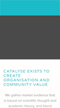 Mobile Screenshot of catalyse.com.au